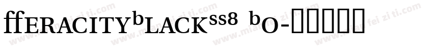 VeracityBlackSSK Bo字体转换
